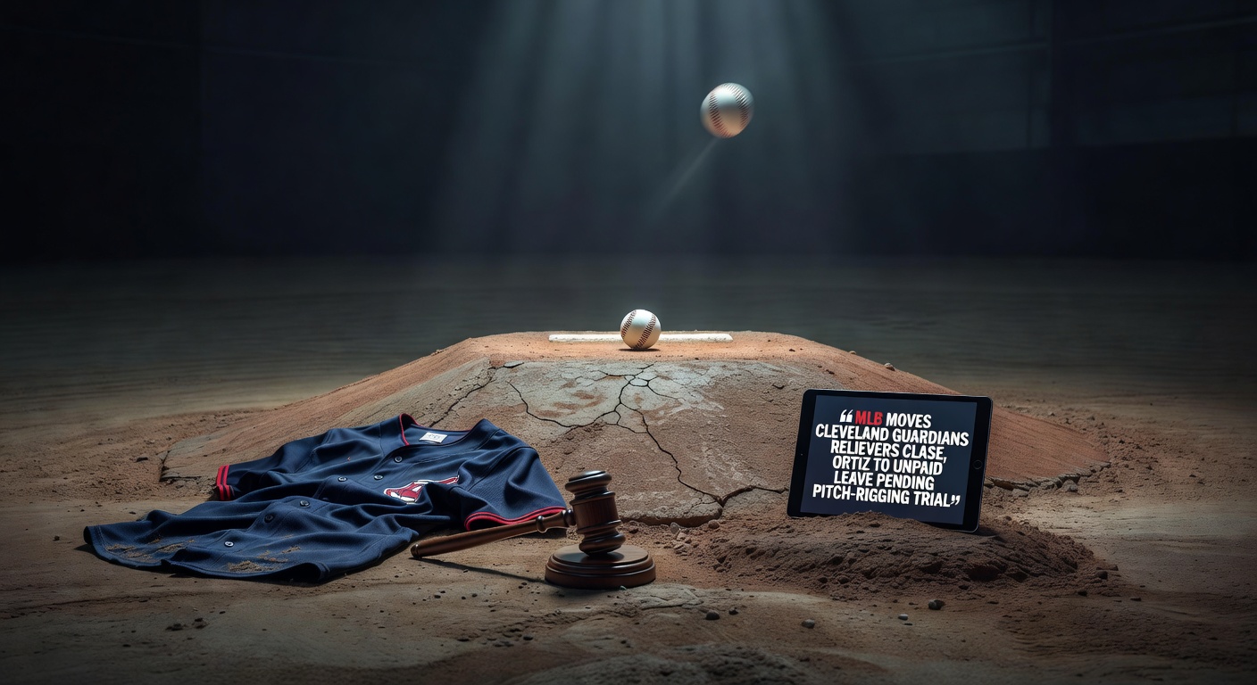 MLB moves Cleveland Guardians relievers Clase, Ortiz to unpaid leave pending pitch-rigging trial