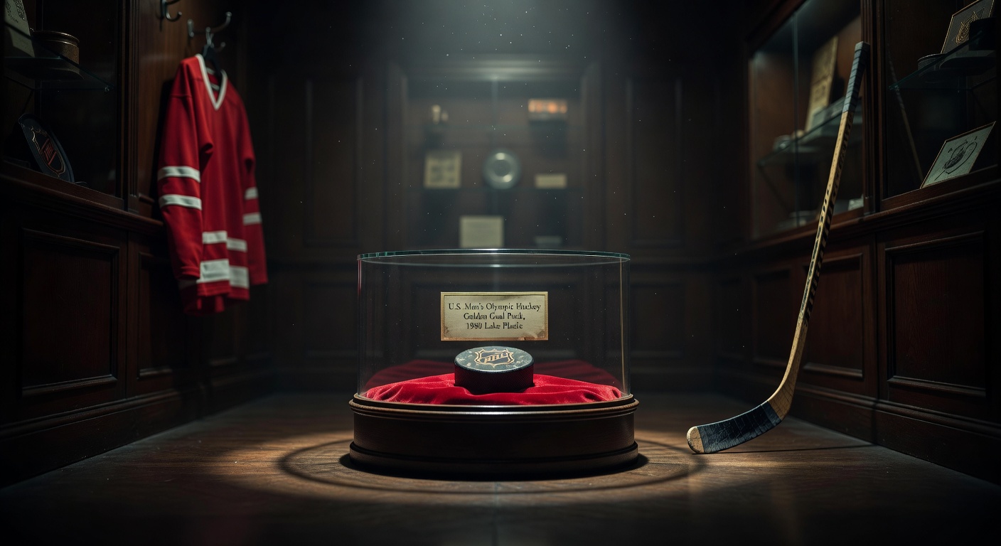 Jack Hughes questions Hockey Hall of Fame's possession of puck from U.S. men's Olympic hockey golden goal