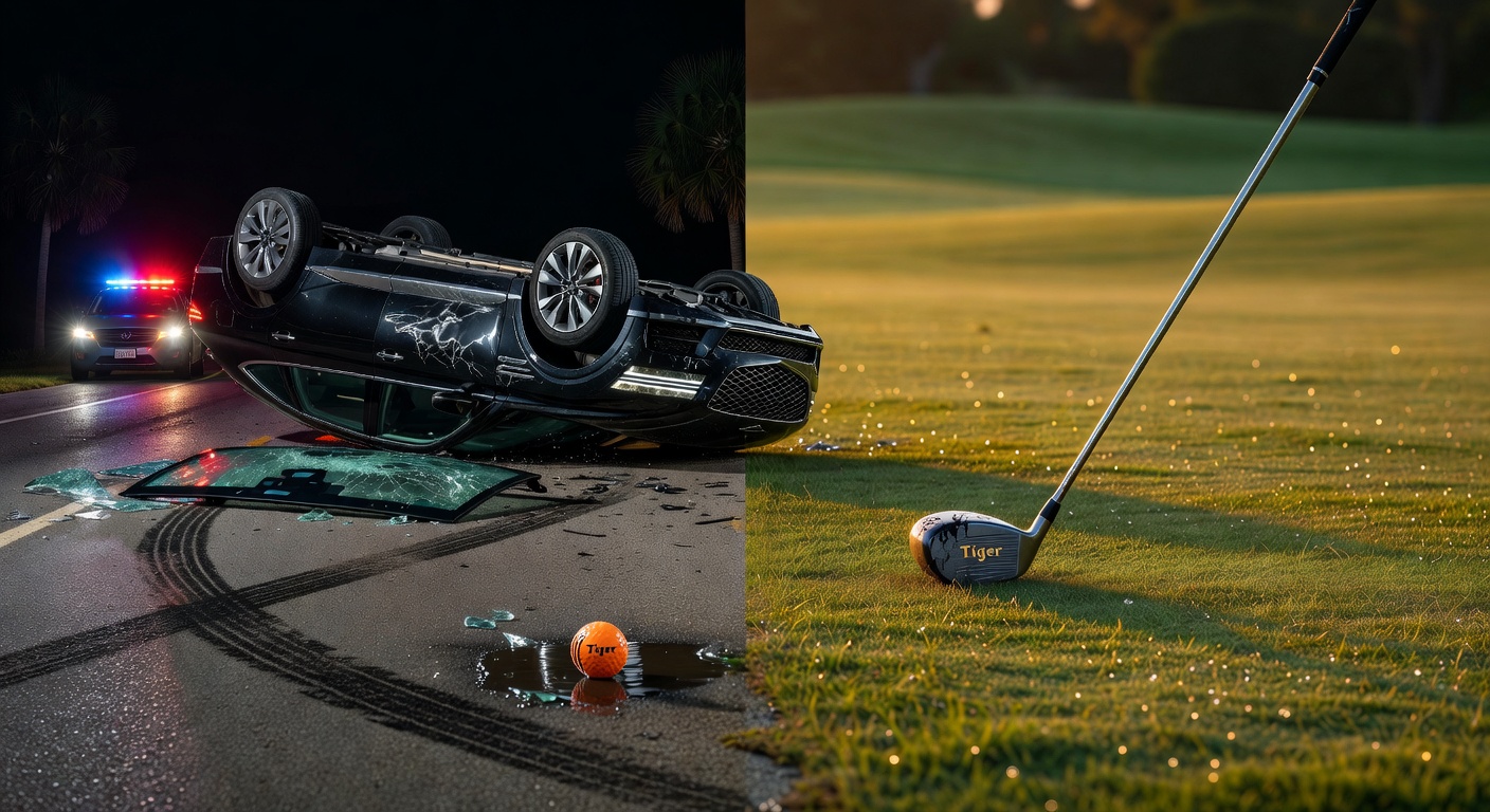 Tiger Woods arrested for DUI in Florida 2017, seriously injured in California rollover crash 2021