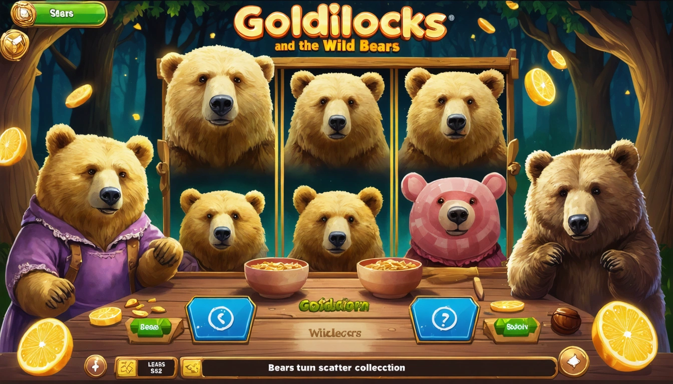 Goldilocks Slot Activates Bears Turn Wild Feature Through Scatter Collection