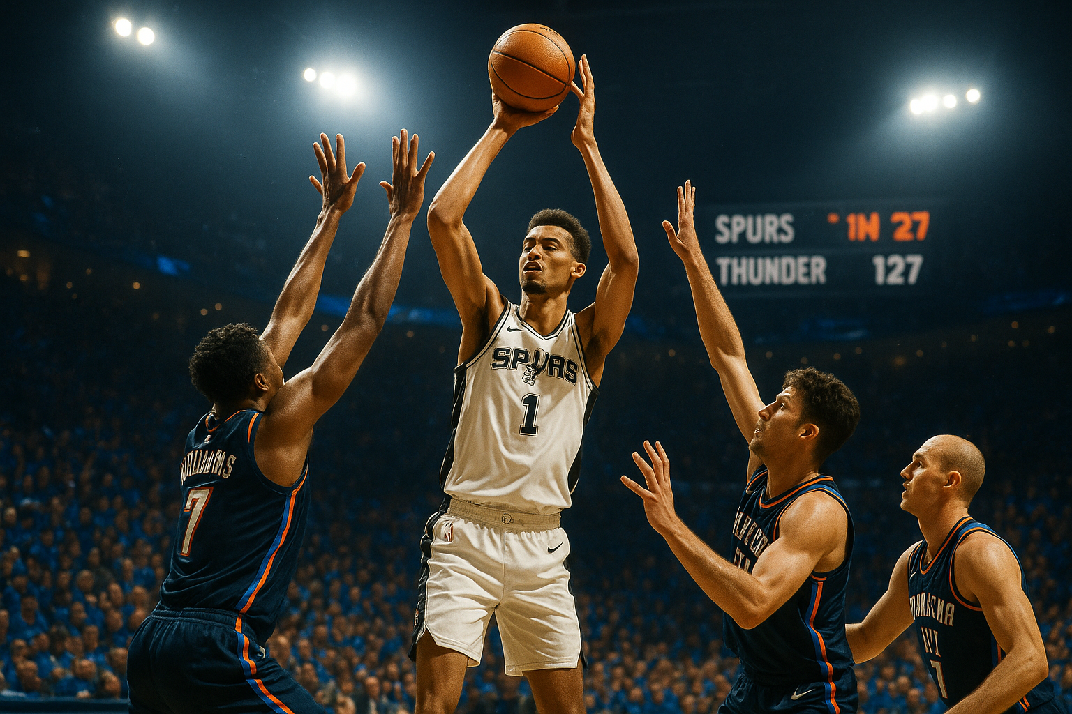 Wembanyama goes silent after Thunder defense neutralizes him in Game 5
