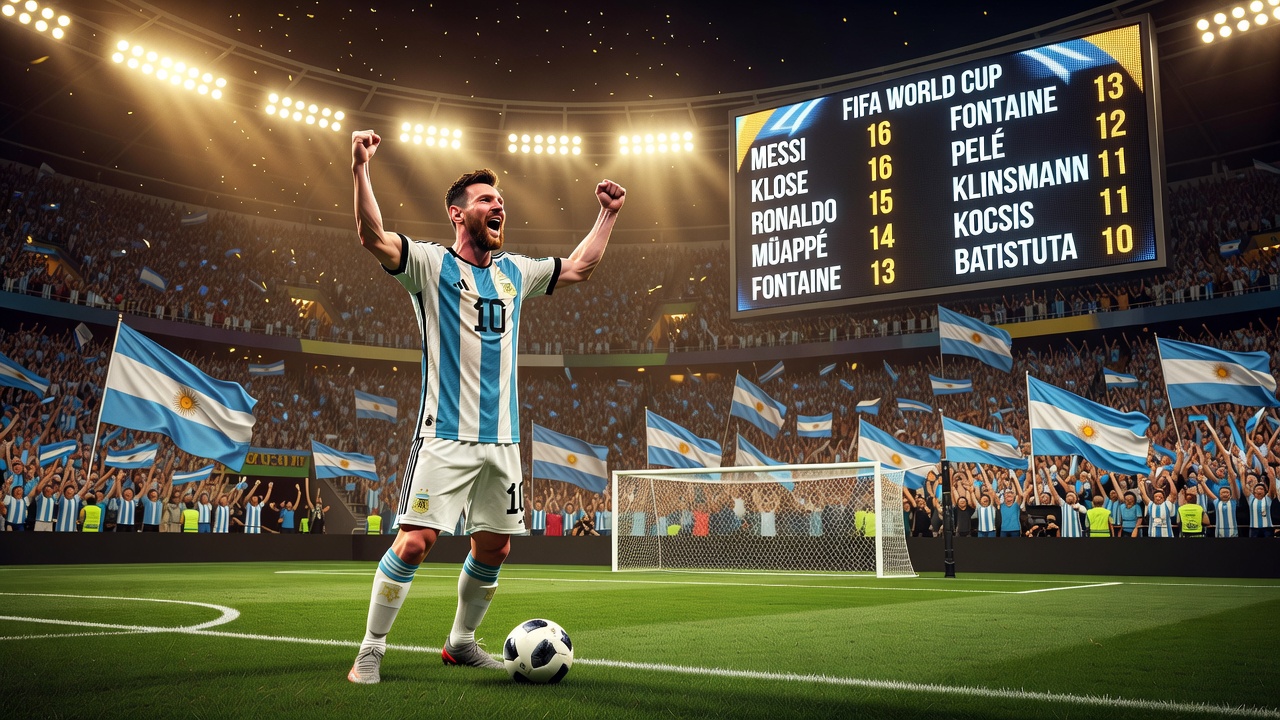 Messi Reaches World Cup Scoring Summit With Hat-Trick Against Algeria