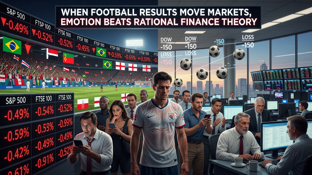 When Football Results Move Markets, Emotion Beats Rational Finance Theory