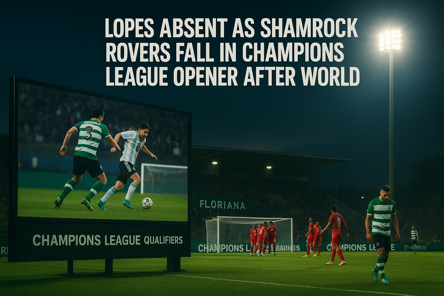 Lopes Absent as Shamrock Rovers Fall in Champions League Opener After World Cup Run