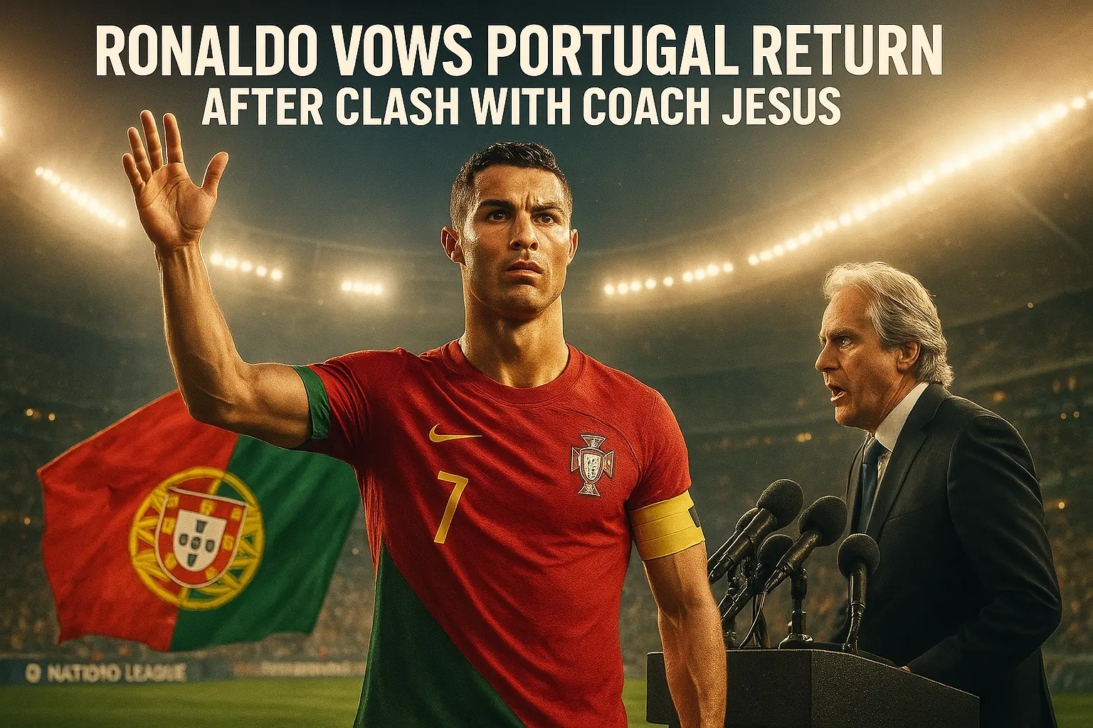 Ronaldo Vows Portugal Return After Clash With Coach Jesus