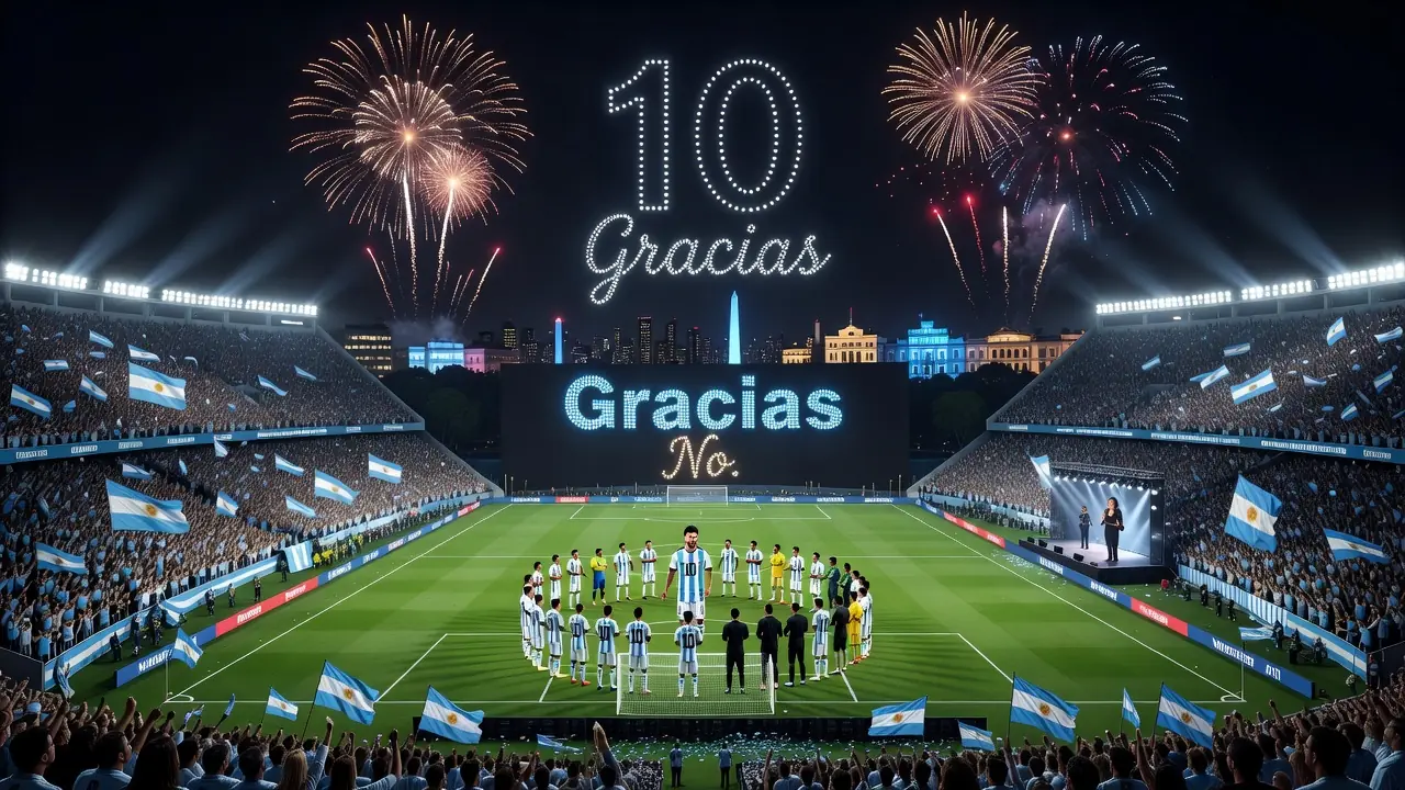 Messi Bids Argentina Farewell with Goal and Two Assists