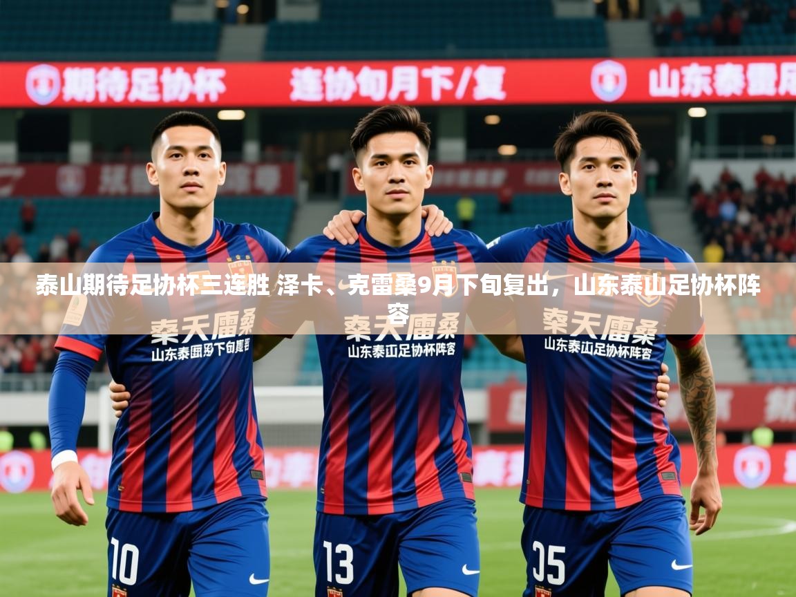 2025澳客体育官网泰山期待足协杯三连胜 泽卡、克雷桑9月下旬复出，山东泰山足协杯阵容  第2张